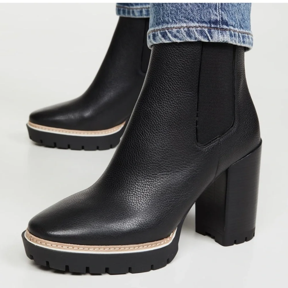 Tory Burch Miller Lug Sole Bootie - Picture 1 of 16